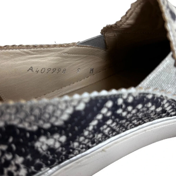 Stuart Weitzman Nuggets Snake Print Slip-On Size 9 - Picture 10 of 15